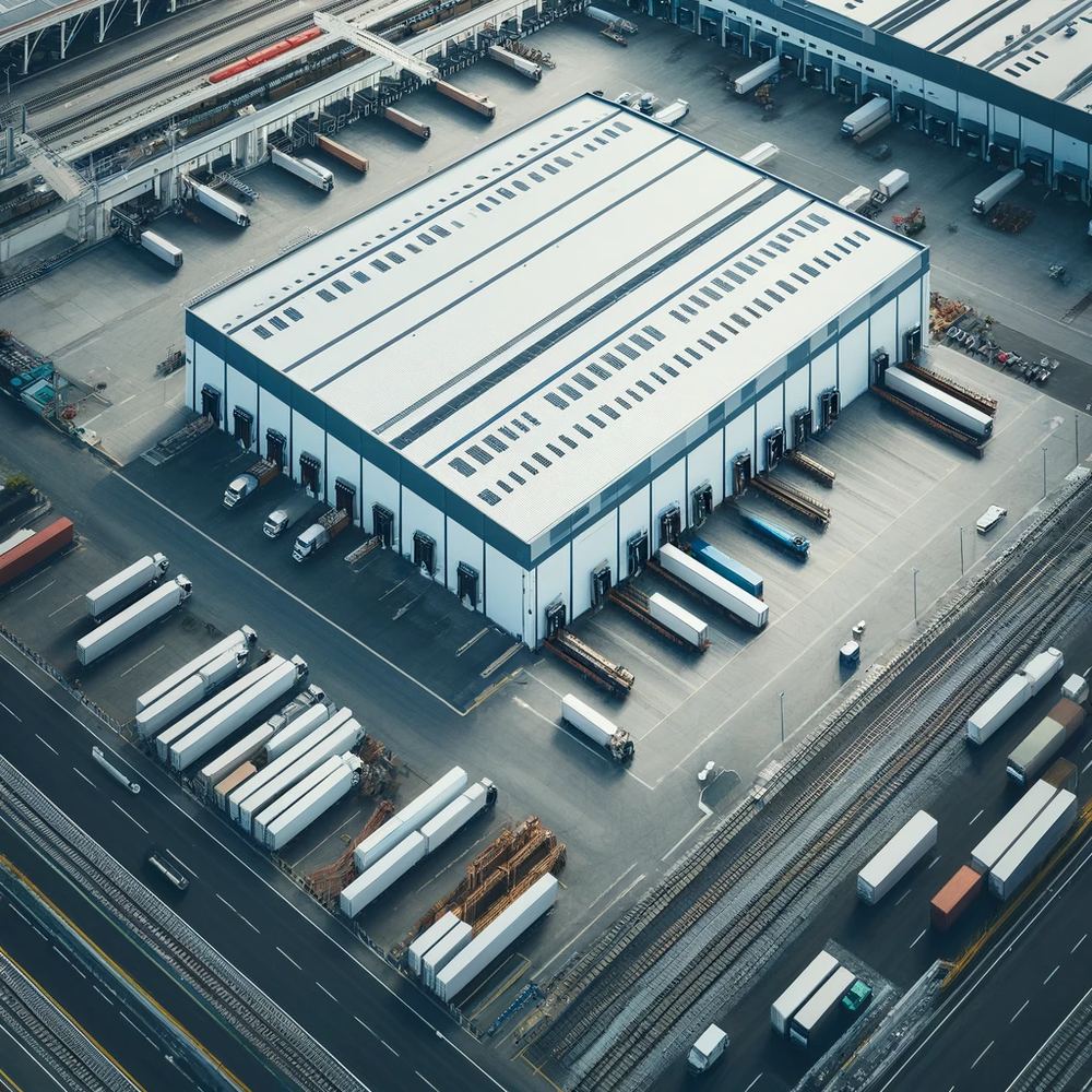 Warehouse storage for freight and transloading